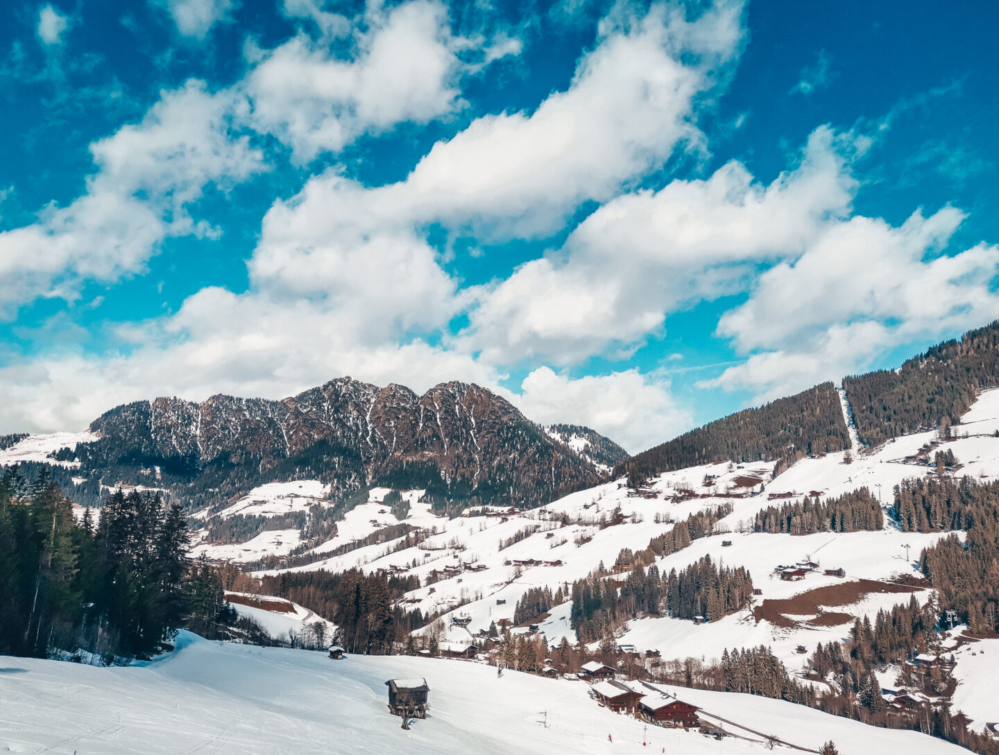 Mountain Views in Alpbach, Austria