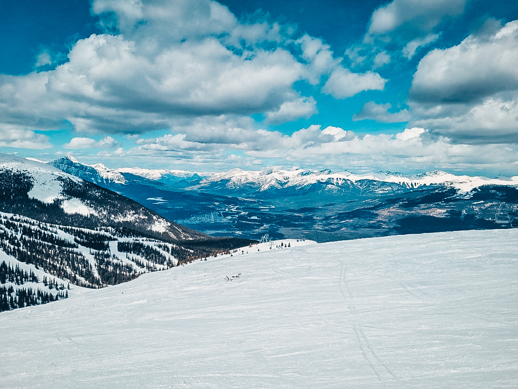 Views of Marmot Basin in Jasper, Alberta, Canada