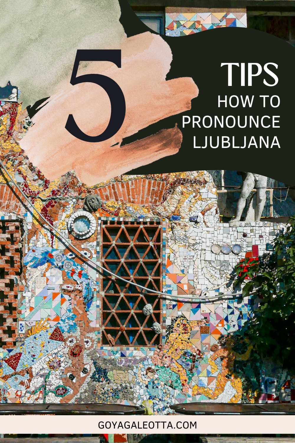 Pin Image for 5 Useful Tips for Ljubljana Pronounciation