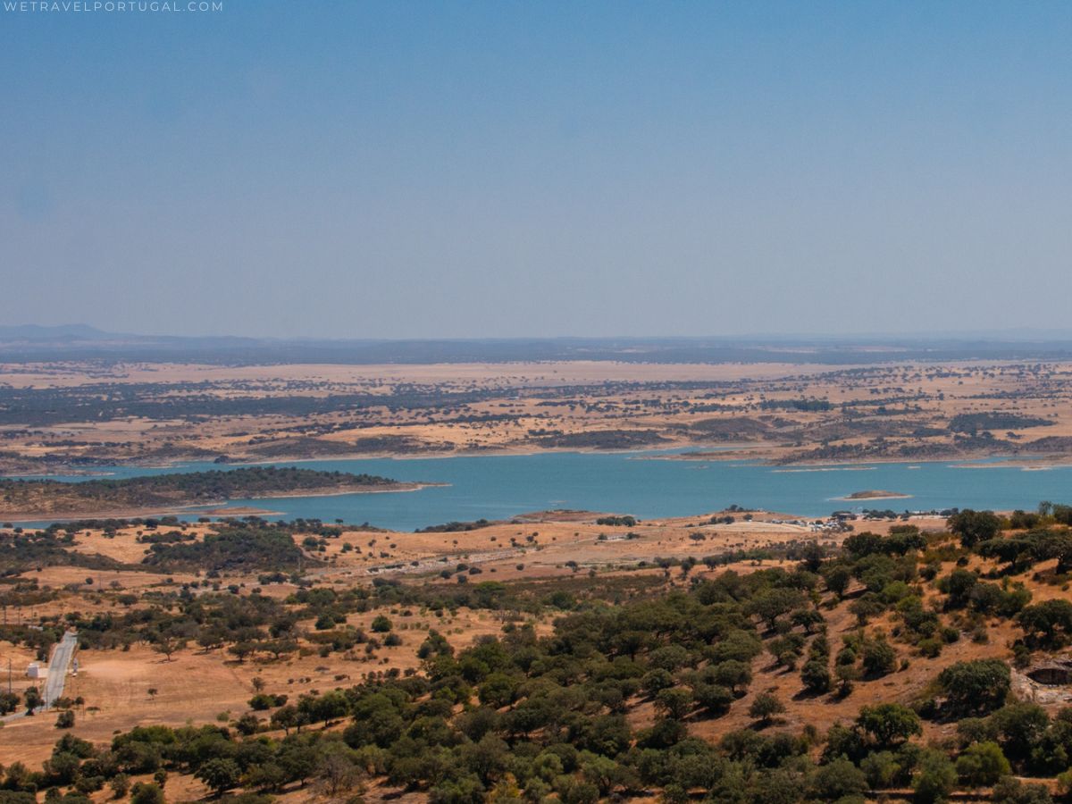 Aerial views of Alentejo, one of the best wine regions in Portugal