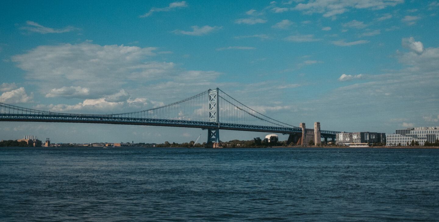 Views of Benjamin Franklin Bridge
