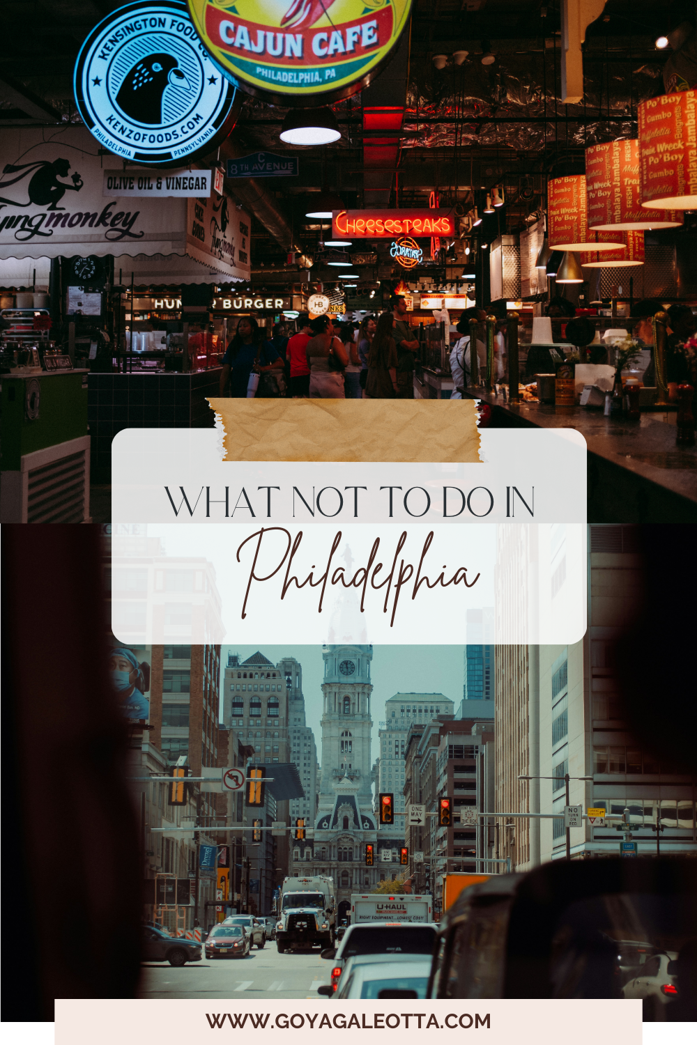 Pinterest Pin for 'What Not To Do In Philadelphia'