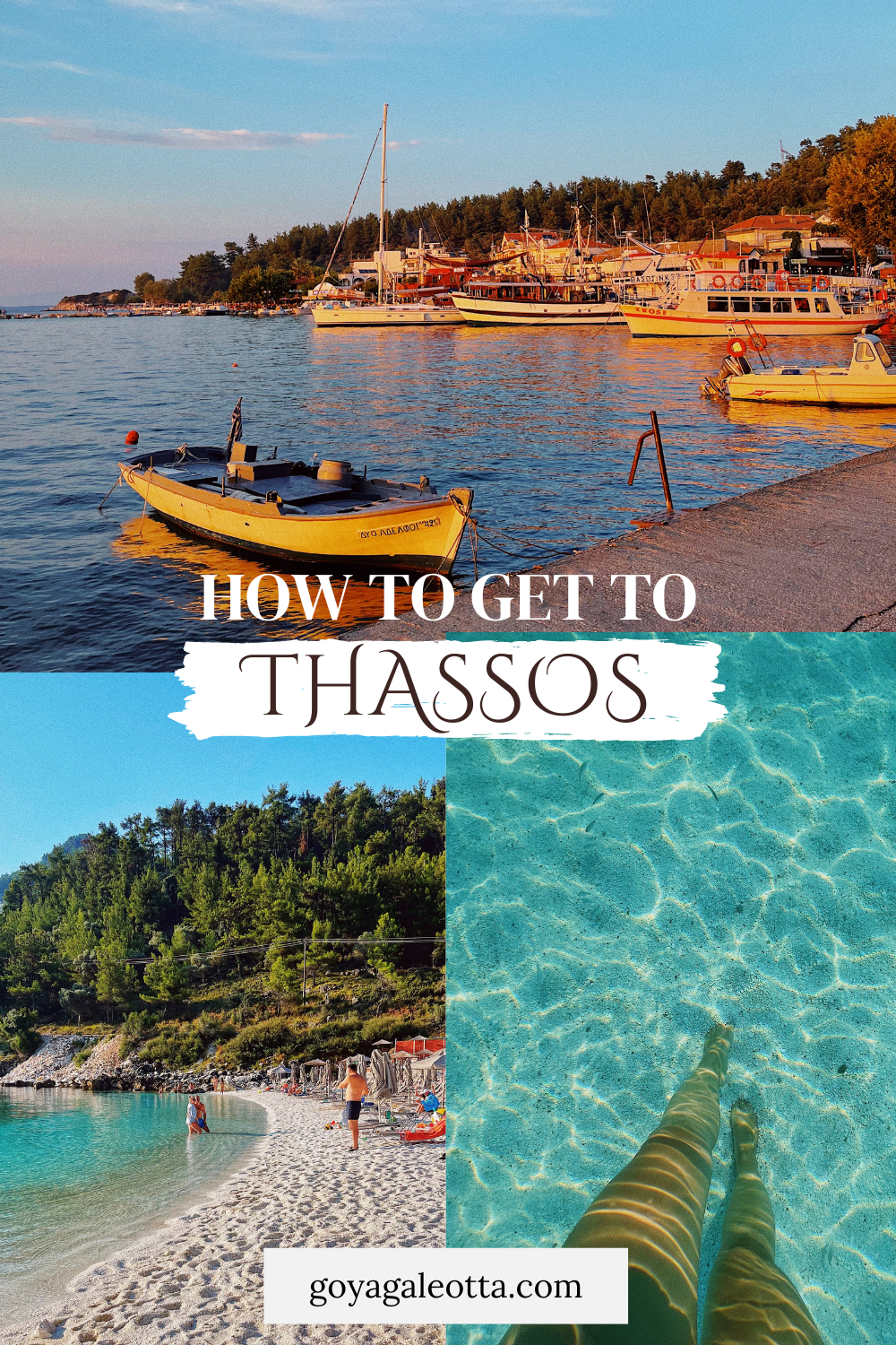 Pin for "How to Get to Thassos?"
